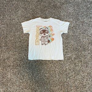 Kids White Graphic T-Shirt